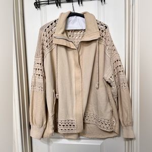 FREE PEOPLE Cotton Jacket